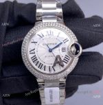 V6 Factory Swiss Grade Cartier Ballon Bleu De Automatic Watch 33MM